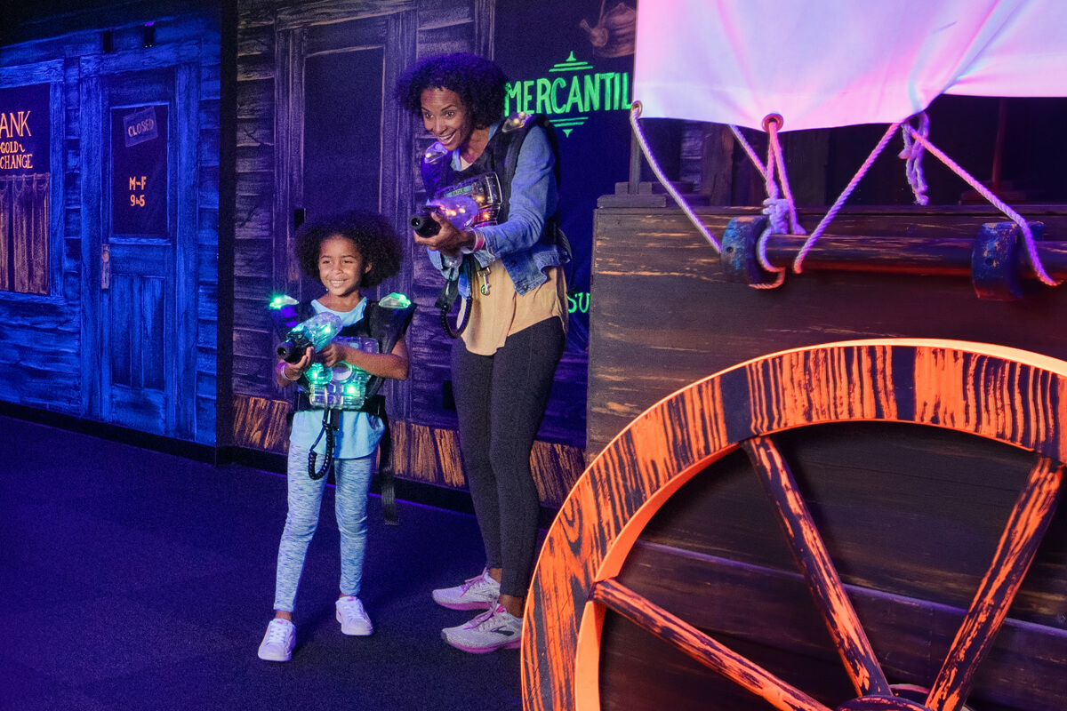 Lost Cabin Laser Tag Wilderness Resort Wisconsin Dells Attractions