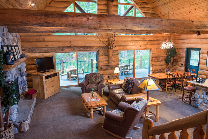 5 bedroom entertainment cabin | wilderness resort wisconsin dells