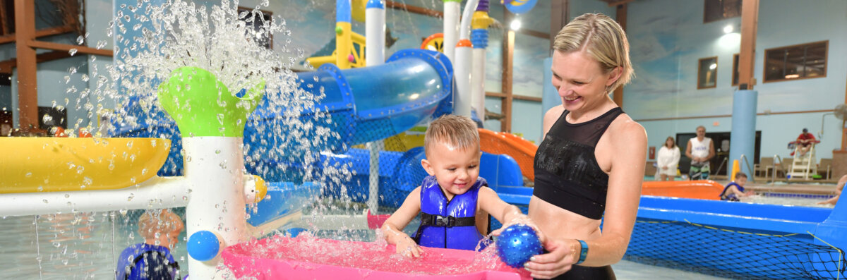 Cubby's Cove Indoor Waterpark located at Wilderness on the Lake