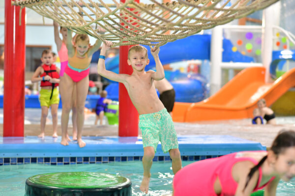 Cubby's Cove Activity Pool at Cubby's Cove Indoor Waterpark located at Wilderness on the Lake