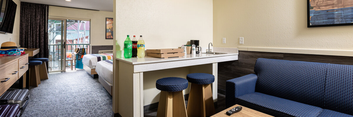 Double Suite Wet Bar