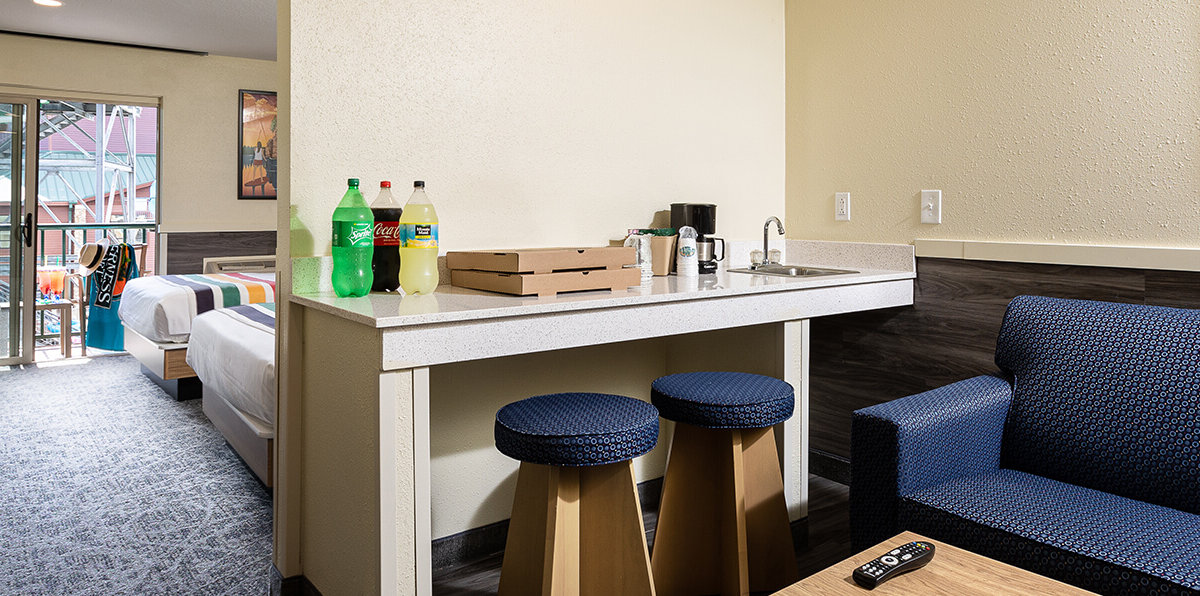 Double Suite Wet Bar