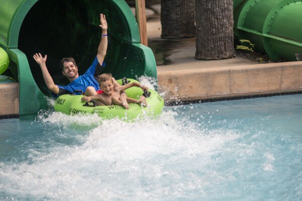 Rafters Rage Tube Slide at Lake Wilderness Outdoor Waterpark