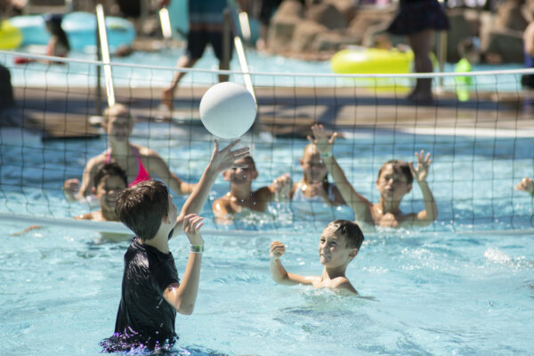 Water Volleyball at Lake Wilderness Outdoor Waterpark