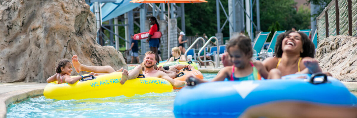 Lost World Outdoor Waterpark at Glacier Canyon Lodge