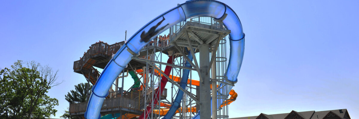 Lost World Outdoor Waterpark at Glacier Canyon Lodge