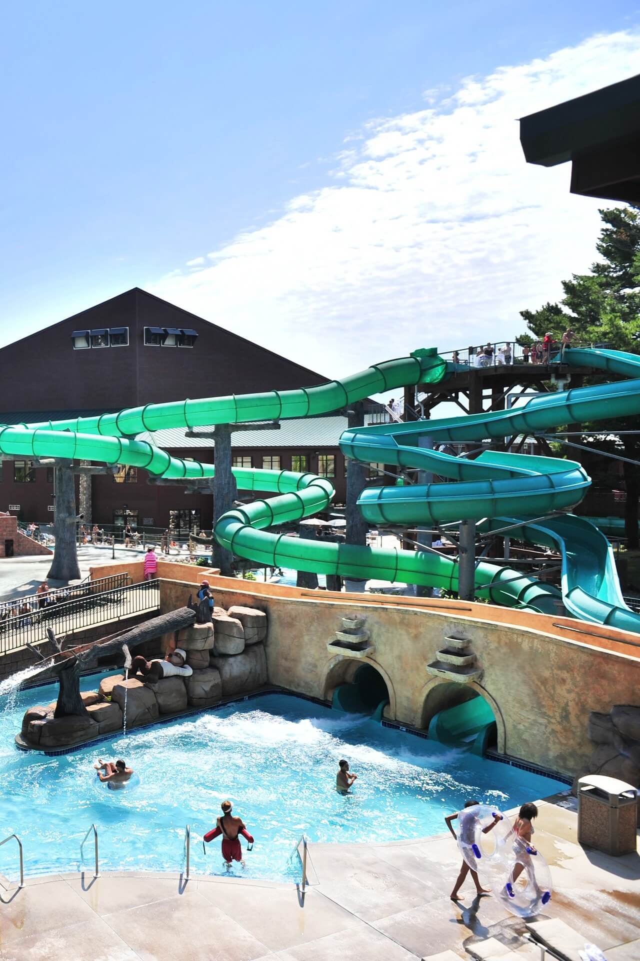 Frontier Water Rides New Frontier Outdoor Waterpark Wilderness Resort Wisconsin Dells