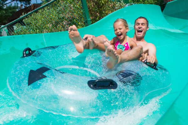 New Frontier Waterpark-Timber Falls Tube Slide