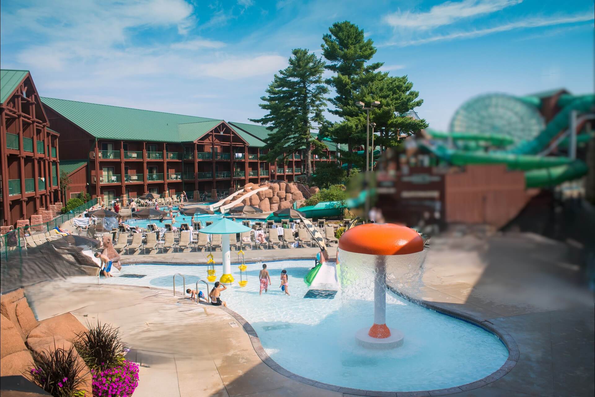 Frontier Water Rides Waterpark Slide Information & Restrictions - Wilderness Resort