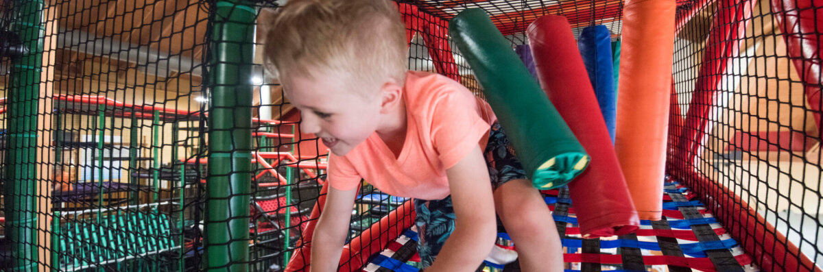 Timberland Playhouse located inside Dodge 'Em City in the Wild West region of the Wilderness Hotel