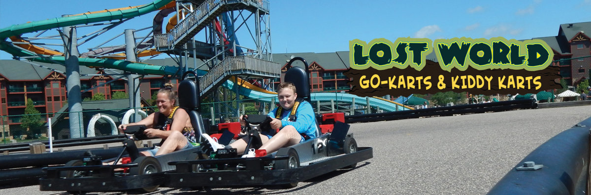 Lost Worldgo Karts Kiddy Karts Wilderness Resort