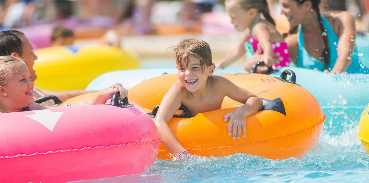 Lost World Outdoor Waterpark at Glacier Canyon Lodge at the Wilderness Resort