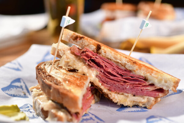 Try our Ruben at Whispering Pines Restaurant located at Wild Rock