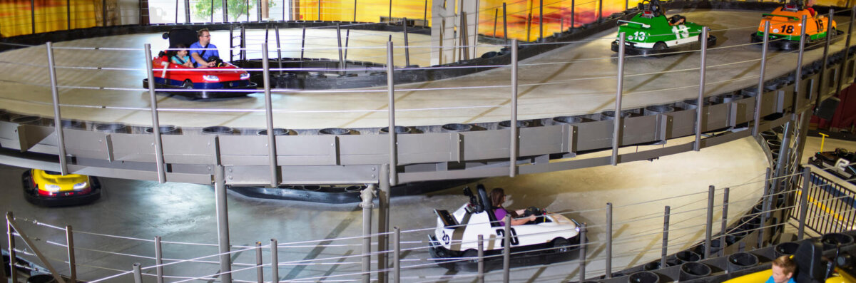 Wilderwoods Indoor Go-Karts at the Wilderness Hotel in the New Frontier Region