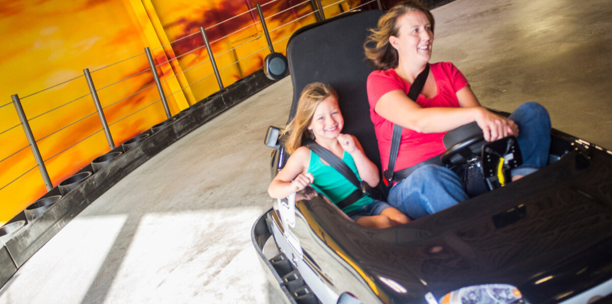 Wilderwoods Indoor Go-Karts at the Wilderness Hotel in the New Frontier Region