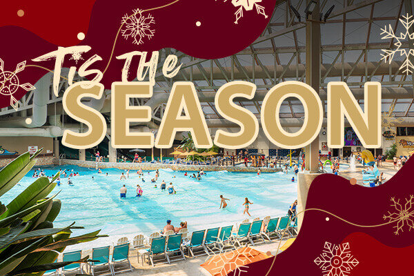 Tis The Season. Come splash into a winter wonderland in the Wild WaterDome
