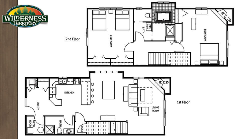 2 Bedroom Vacation Villa | Wilderness Resort Wisconsin Dells 2 Bedroom Vacation Villa | Wilderness Resort Wisconsin Dells
