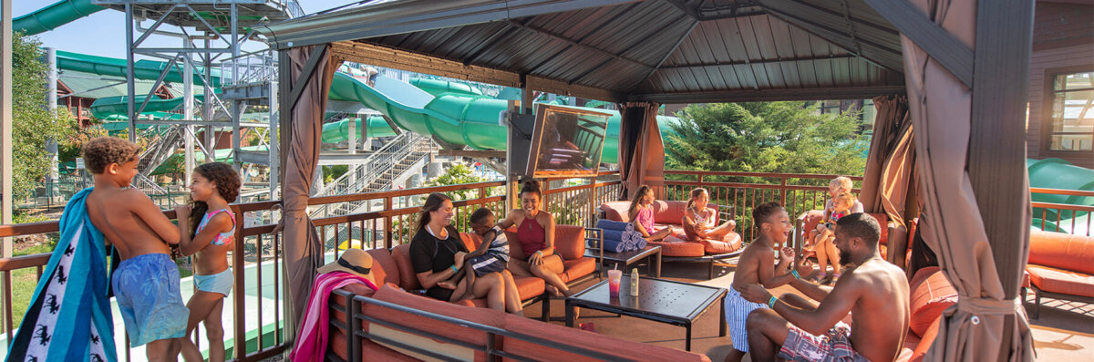 Eagles Nest Cabana at New Frontier Outdoor Waterpark