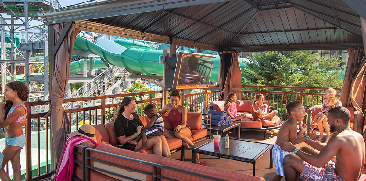 Eagles Nest Cabana at New Frontier Outdoor Waterpark