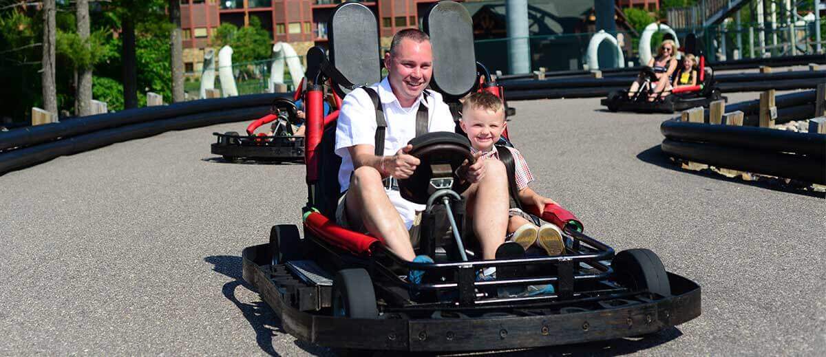 Lost WorldGoKarts & Kiddy Karts Wilderness Resort