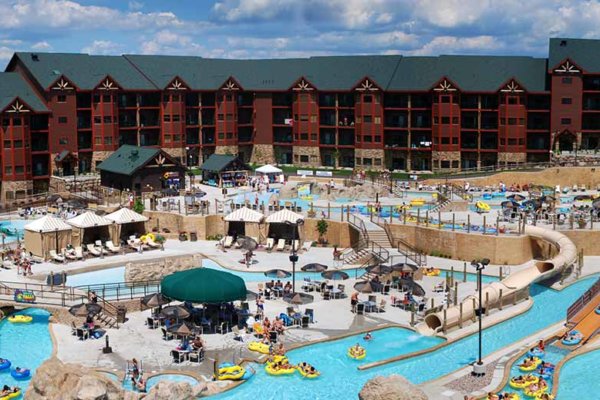 lost world waterpark wilderness resort