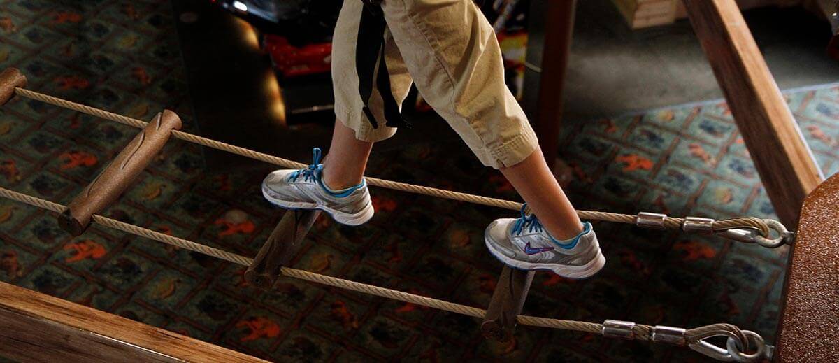 Northern Lights Sky Ropes Course Wilderness Resort Attractions