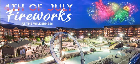 4th of july fireworks at the wilderness