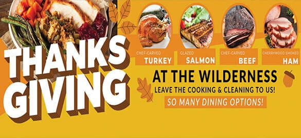 thanksgiving at the wilderness