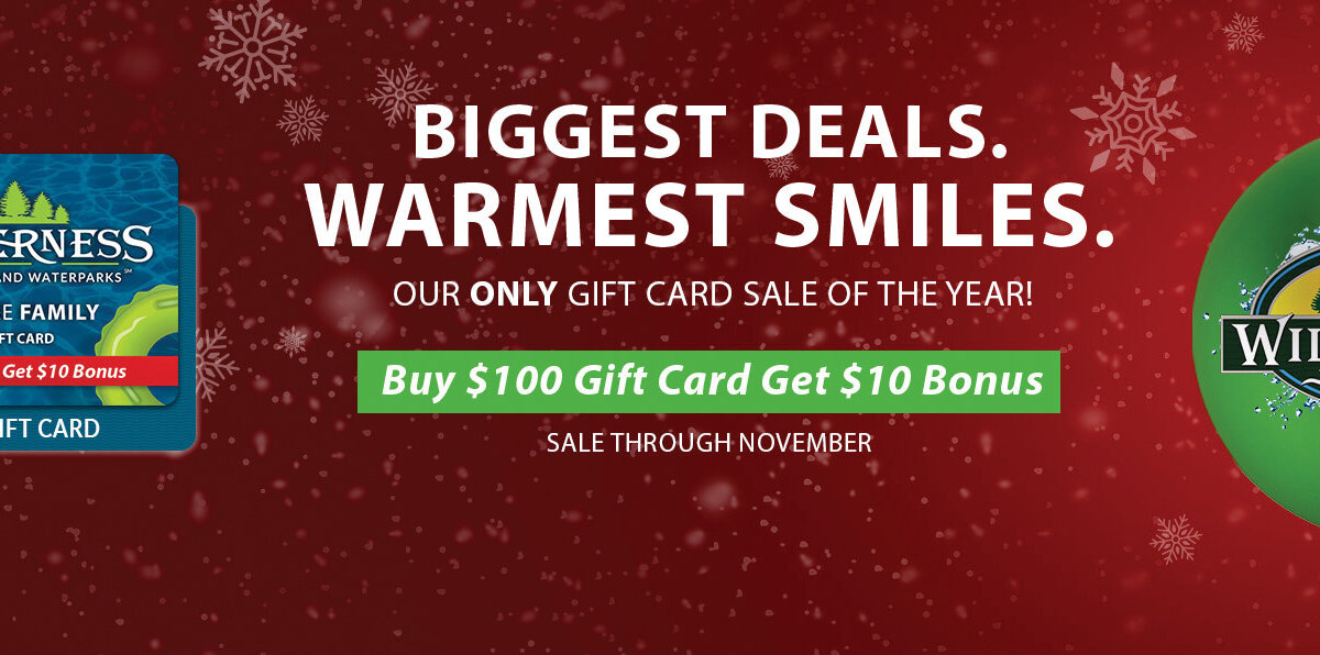 annual gift card sale