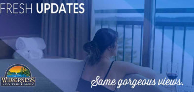 Fresh Updates at Wilderness on the lake, Same gorgeous views