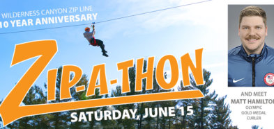 Zip-a-thon celebration