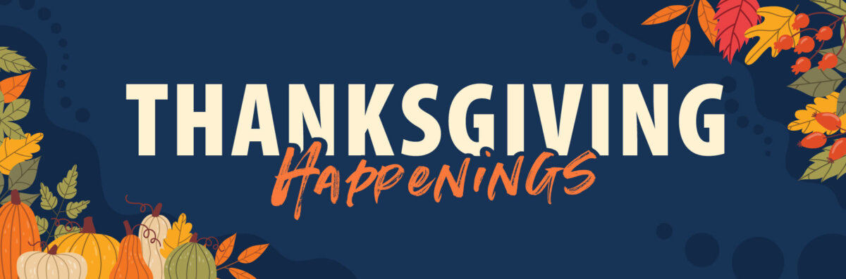Thanksgiving at the Wilderness Resort desktop banner of holiday page