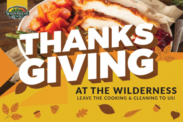 thanksgiving at the wilderness