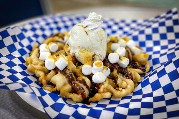 Camp Social S'MORES Funnel Cake