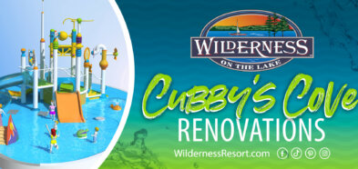 Cubby's Cover Renovations - Rendering preview of Cubby's Cove Indoor Waterpark at Wilderness on the Lake