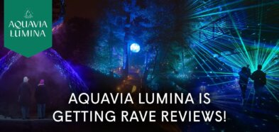 Aquavia Lumina Reviews are in blog header banner.