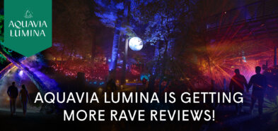 Aquavia Lumina is getting more rave reviews desktop banner for Wilderness Resort website