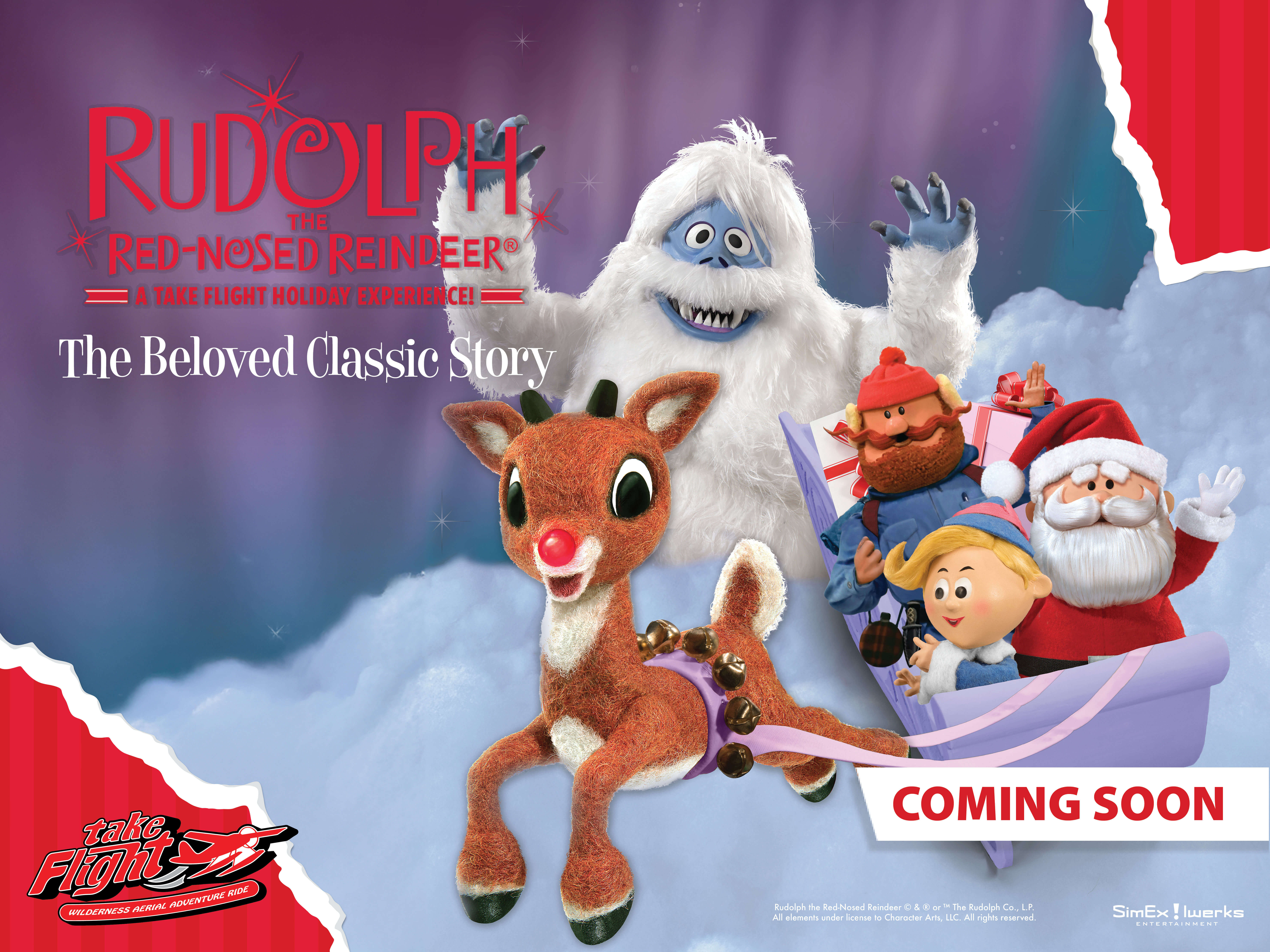 Rudolph at Take Flight Coming Soon