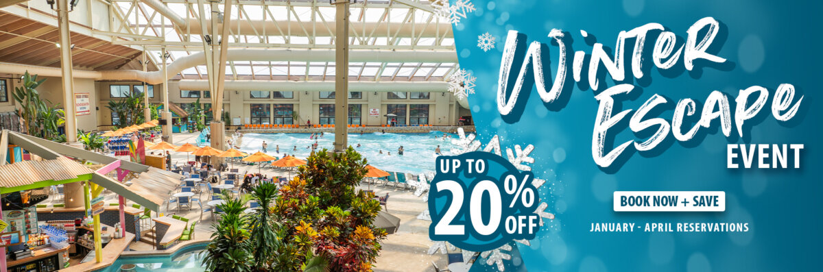 Save Up To 20% During Our Winter Escape Event for Stays In January, February, March, & April. Details Apply.