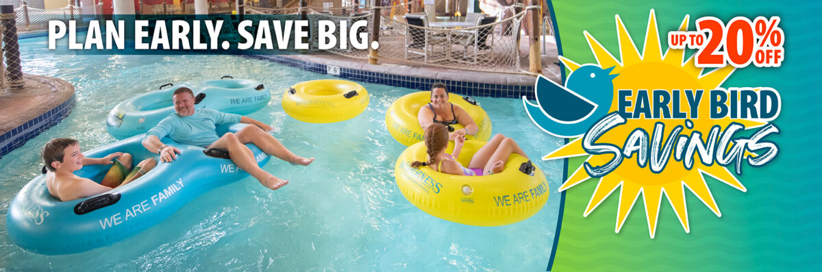 Plan Early. Save Big with our Early Bird Savings - Up To 20% Off.