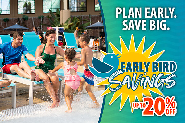 Plan Early. Save Big with our Early Bird Savings - Up To 20% Off.