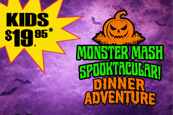 Monster Mash Dinner Adventure Show at Dells Dinner Adventures - Kids Only $19.95